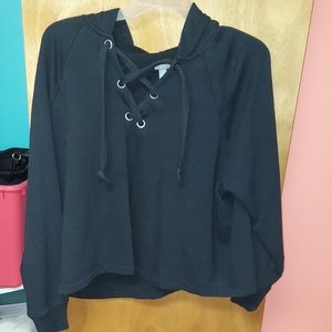 Aerie cropped hoodie